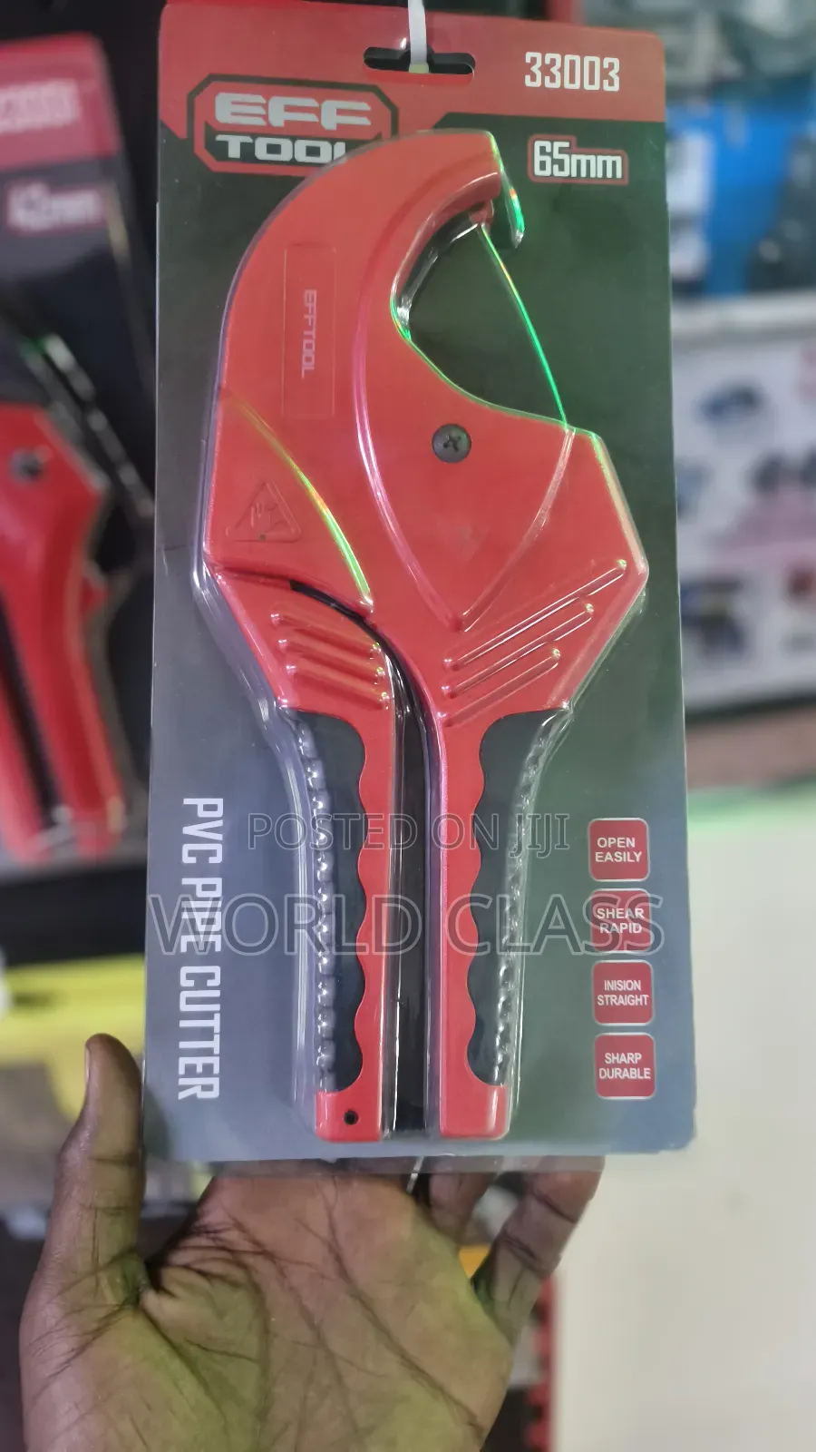 Eff Heavy Duty PVC Pipe Cutter 65mm