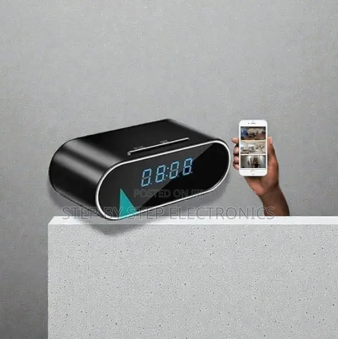 Home Security and Surveillance Purposes Wifi Clock Spy Camera