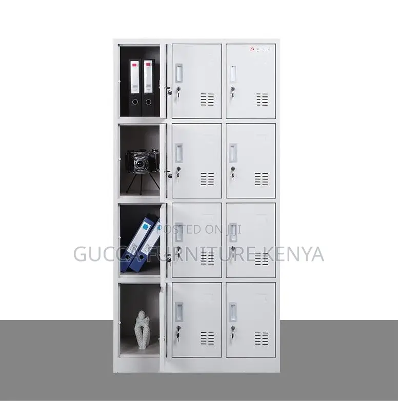 12-locker Metallic Office Filling Cabinet