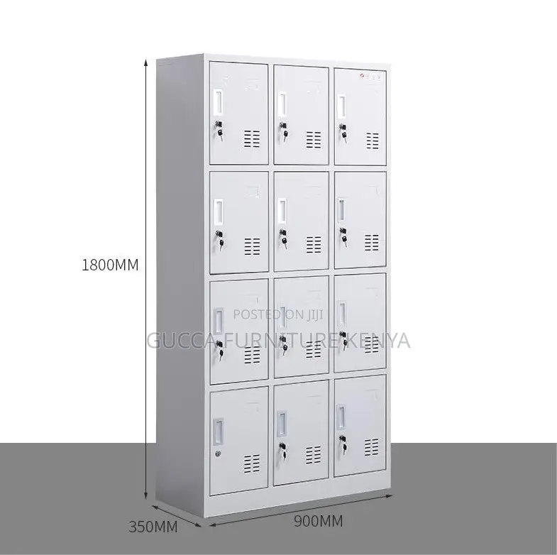 12-locker Metallic Office Filling Cabinet