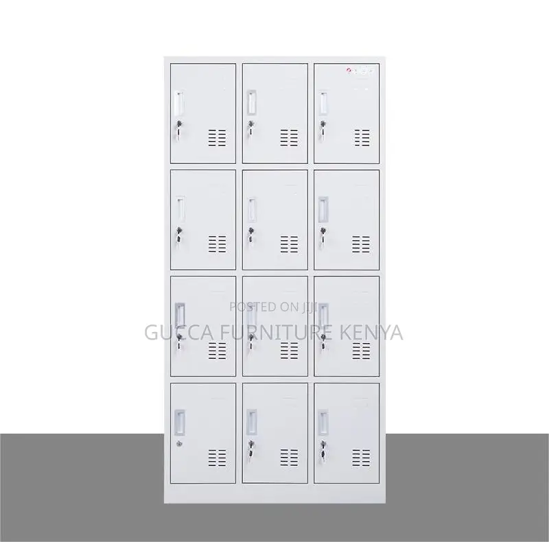 12-locker Metallic Office Filling Cabinet