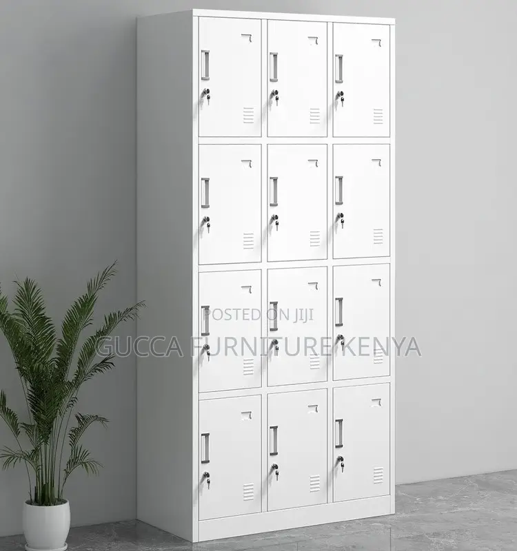 12-locker Metallic Office Filling Cabinet