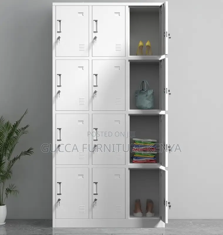 12-locker Metallic Office Filling Cabinet