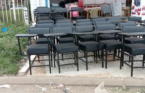 College Chairs All Black - main view