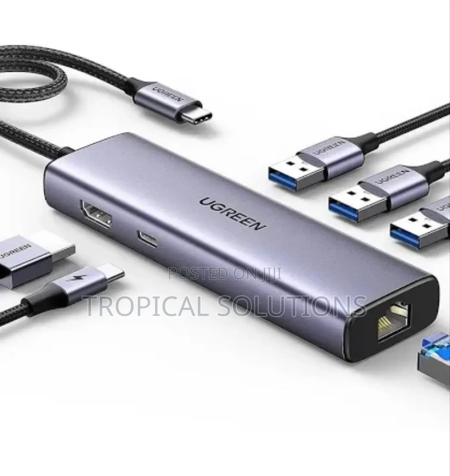 Ugreen 6 in 1 Usb-C Multifunction Adapter - Cm512