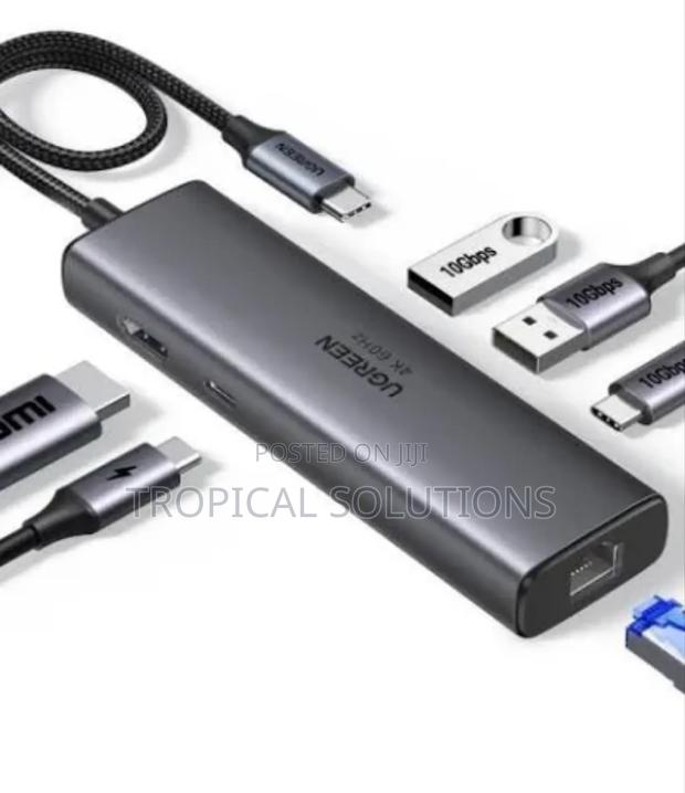 Ugreen 6 in 1 Usb-C Multifunction Adapter - Cm512 - thumbnail 3