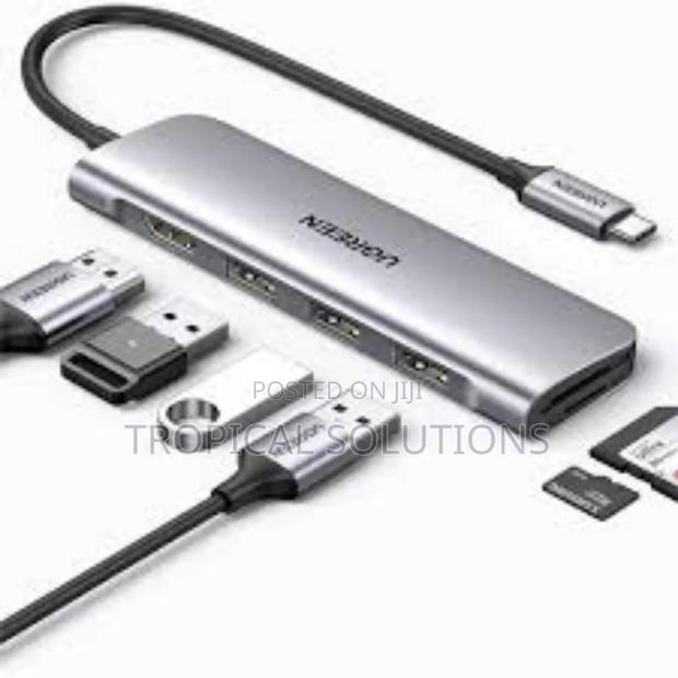Ugreen 6 in 1 Usb-C Multifunction Adapter - Cm512 - thumbnail 4