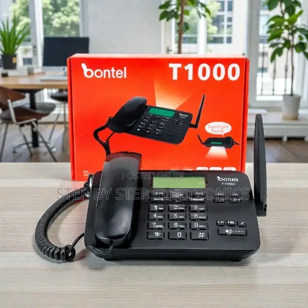 Bontel GSM Fixed Landline Desktop Phone Wireless Simcard Based