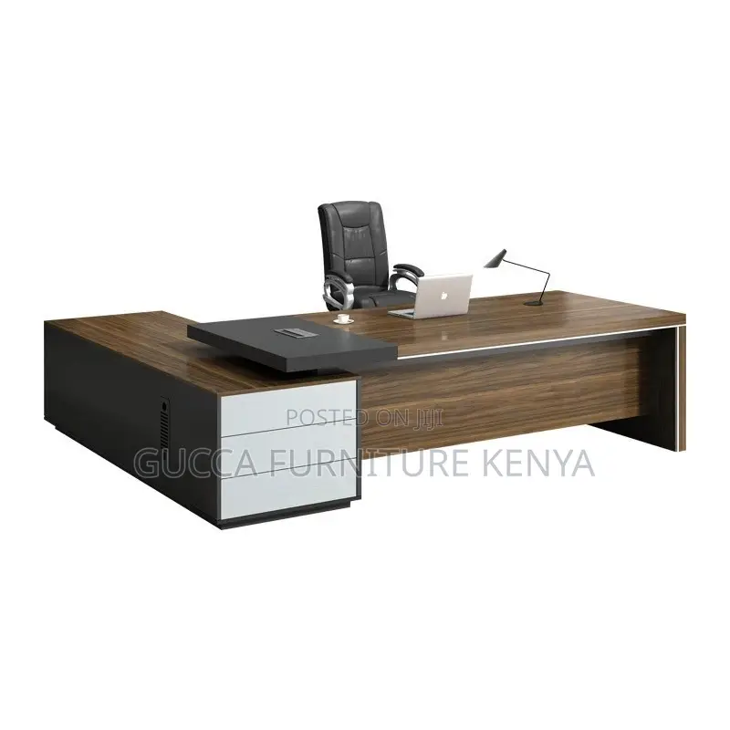 180cm Office Executive Table With Side Extension