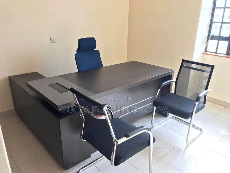 180cm Office Executive Table With Side Extension