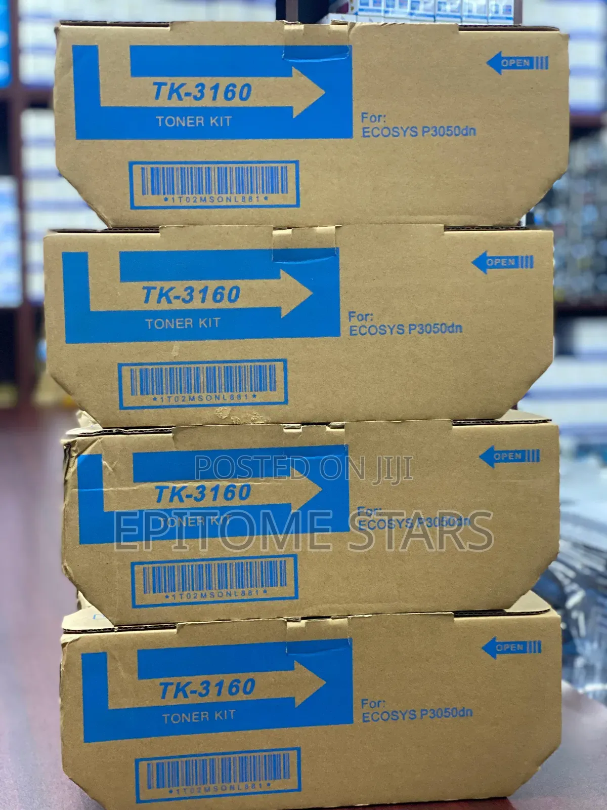 Kyocera Ecosys M3660idn Toners Tk3160 Yield Upto 12,500 Pages