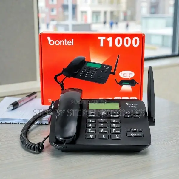 Bontel GSM Landline Phone Crystal Clear Voice Loud Speaker