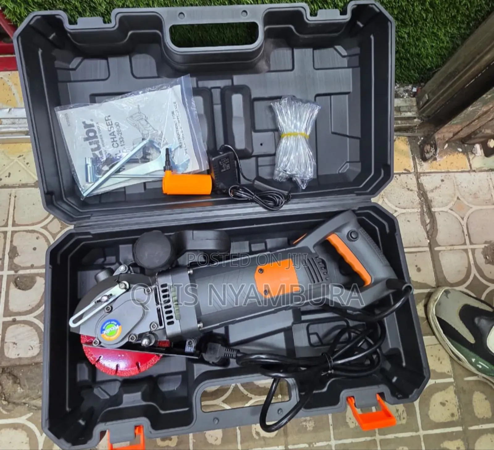 Electric Wall Chaser Plus Free Disc/ Kzubr Wall Chaser 2800w