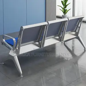 3-link Padded Reception Waiting Bench
