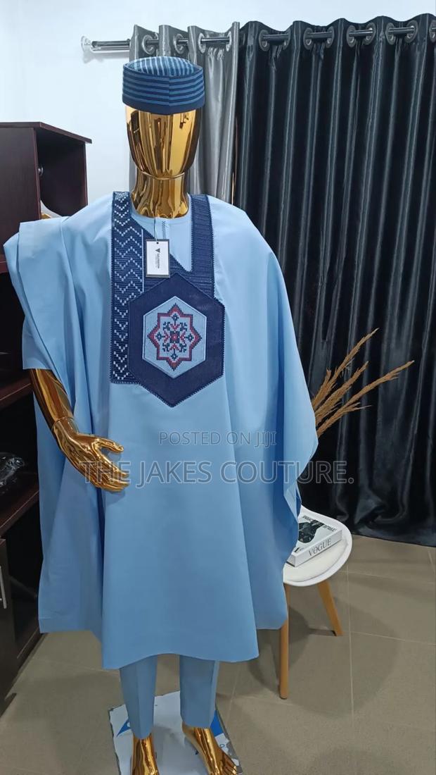 Classic Nigerian Agbada Attires - thumbnail 5
