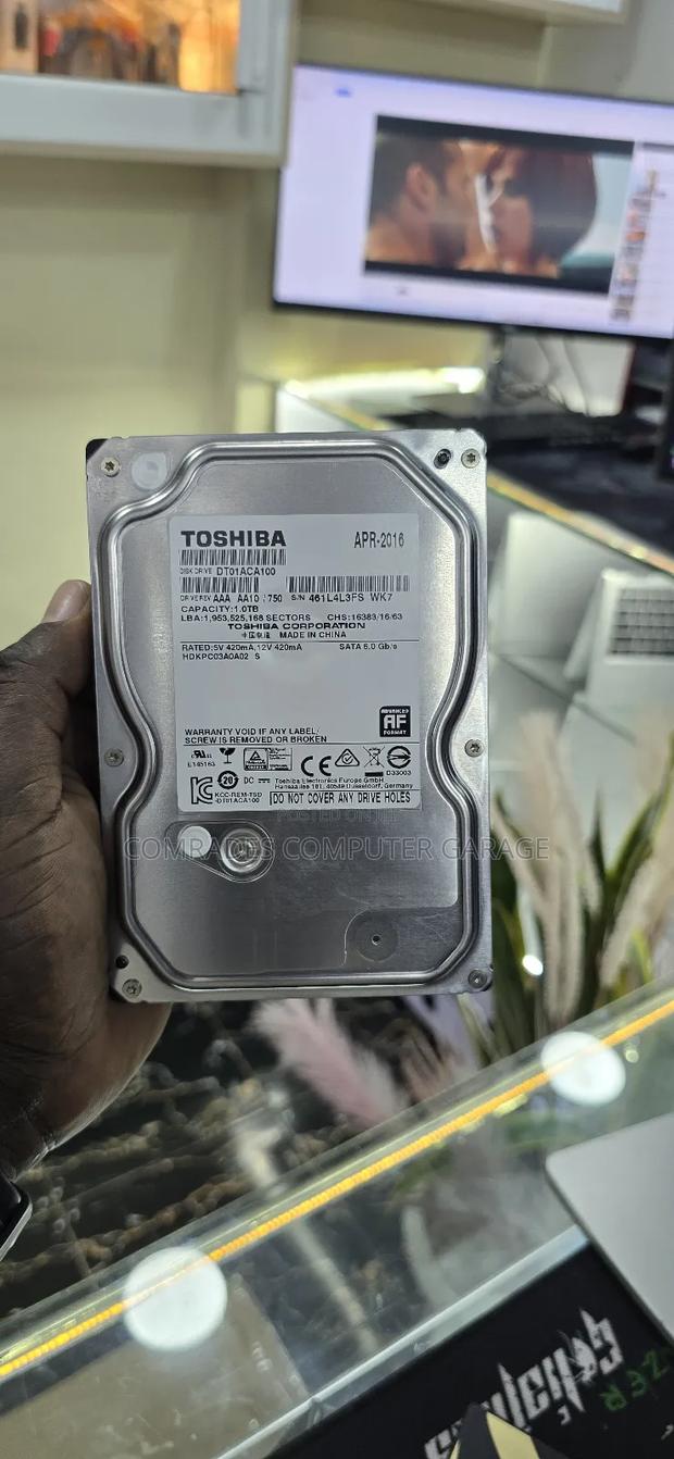 Toshiba 3.5-Inch Internal Desktop Hard Drive.
