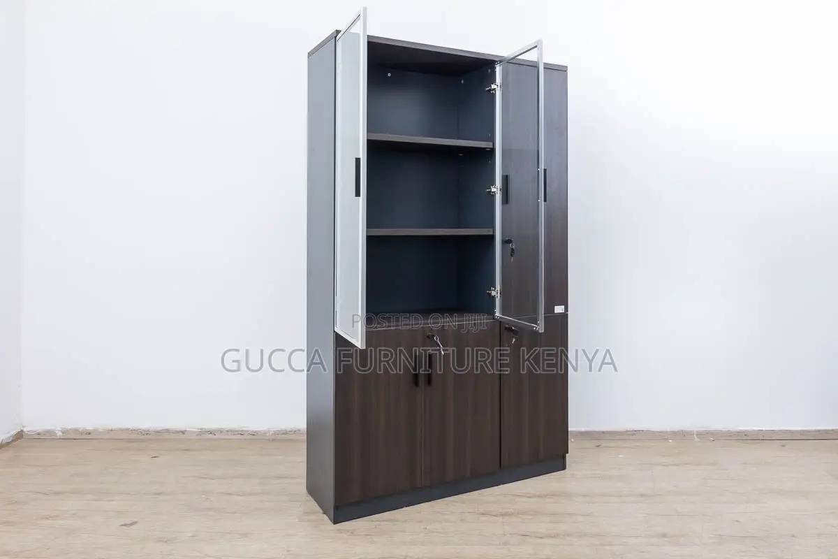 Wooden 3-doors Office Filling Cabinet