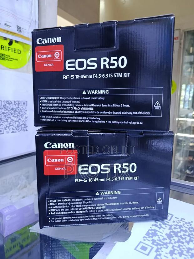 Canon Eos R50 Rf-S 18-45mm (Single) Kit - main view