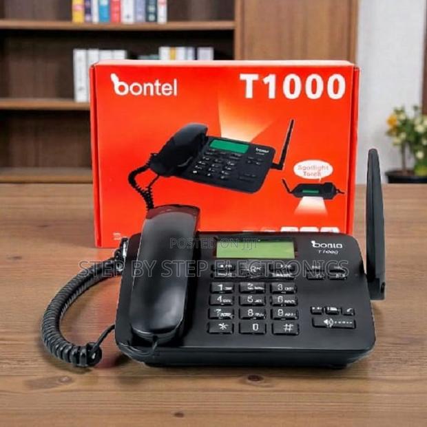 Bontel GSM Landline Desktop Phone Strong Quality Wireless