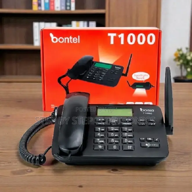 Bontel GSM Landline Desktop Phone Strong Quality Wireless