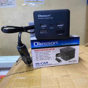 Olesson 150w Car Inverter Charger – Dual Power Output - thumbnail 2