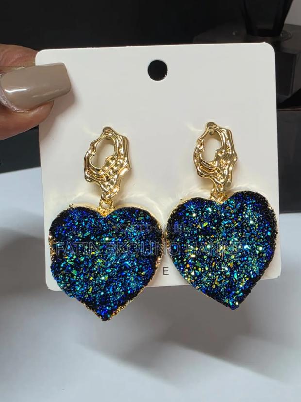 Blue Earrings - main view