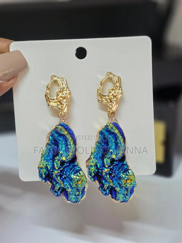 Blue Earrings - thumbnail 2