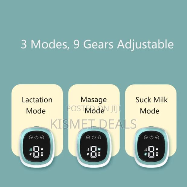 Smart 9 Speed Rechargable Multifunction Breast Milk Pump Plus Cupper - thumbnail 6