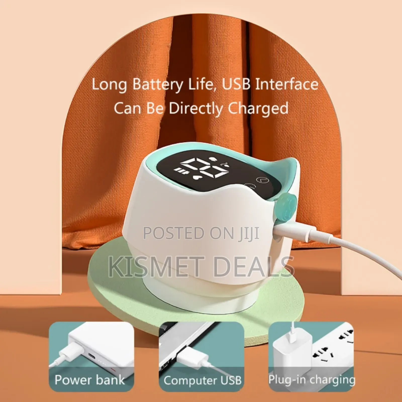 Smart 9 Speed Rechargable Multifunction Breast Milk Pump Plus Cupper