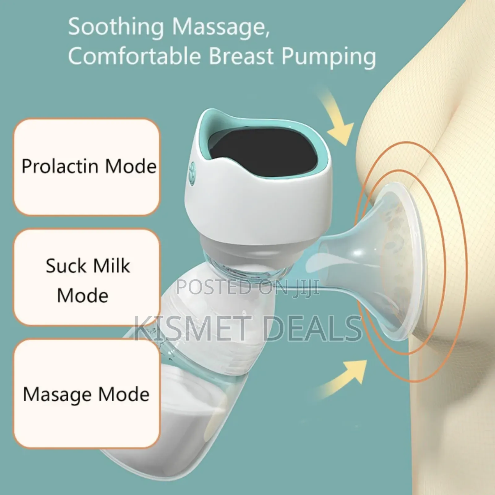 Smart 9 Speed Rechargable Multifunction Breast Milk Pump Plus Cupper