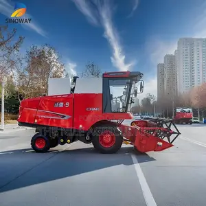 High-Yield Wheat Combine Harvesters, Large Agricultural Machinery