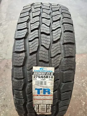 275 /65 R18 Cooper Tyres (All Terrein) Made in the U.S.A.