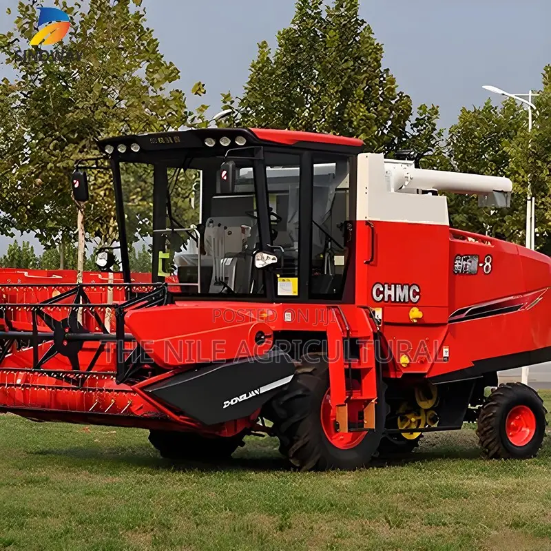 Kenyan Grain Harvester, Heavy Agricultural Machinery