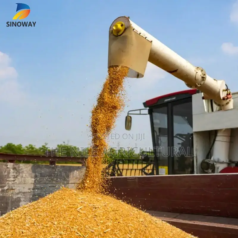 Kenyan Grain Harvester, Heavy Agricultural Machinery