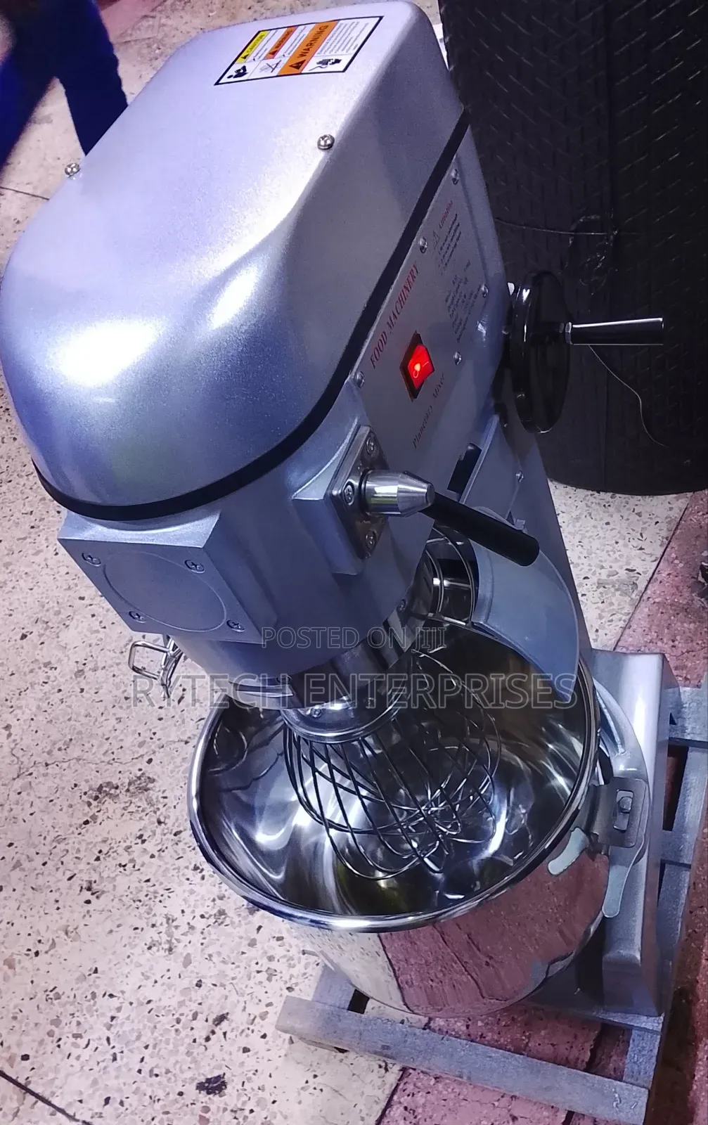 30 Litres Commercial Dough Mixer 3-6kg