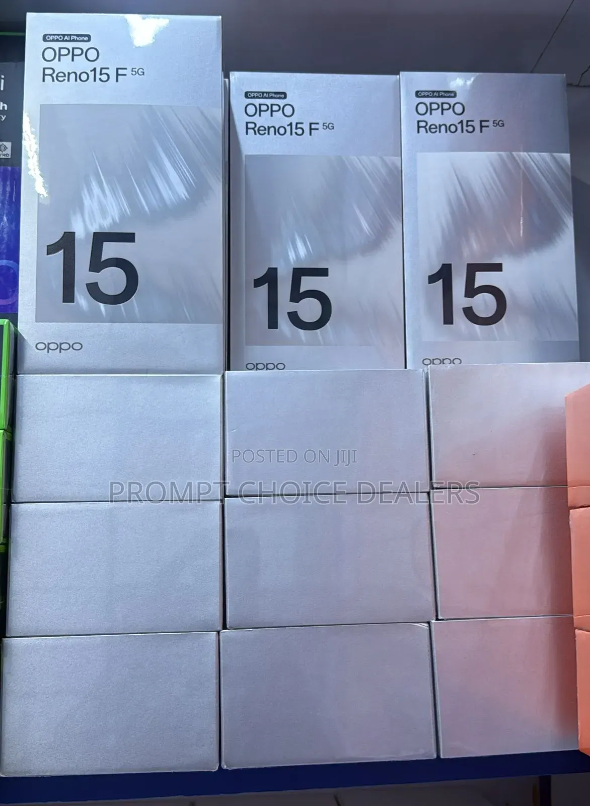New Oppo Reno15 F 5G 512 GB Black