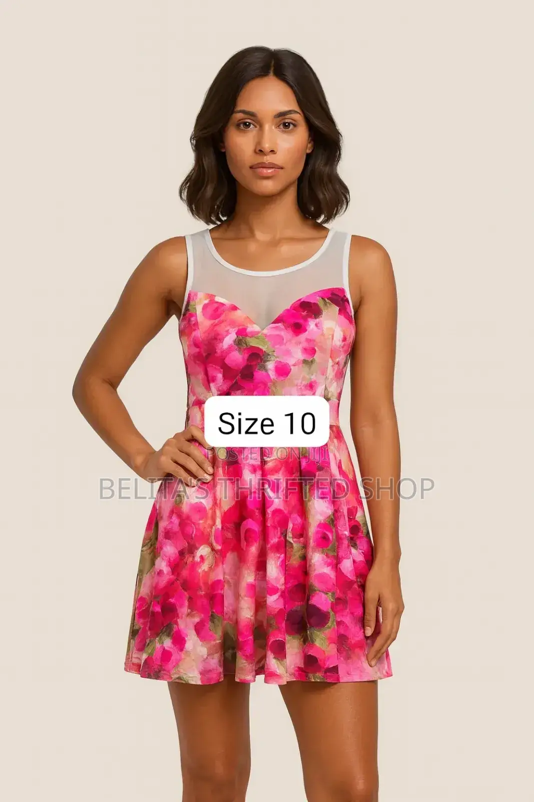 Floral Sleeveless Dresses