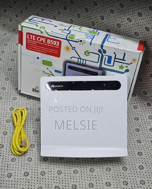 Huawei B593 Lte Cpe 4g Wifi Router With Simcard Slot Wifi Router