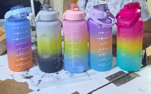 3 in 1 2000ml Motivation Water Bottle at 900