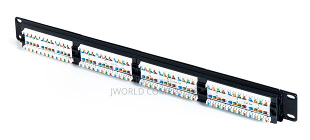 Giganet Gn-C6-Pp-24 Category 6 Utp 19” 24 Port Patch Panel - main view