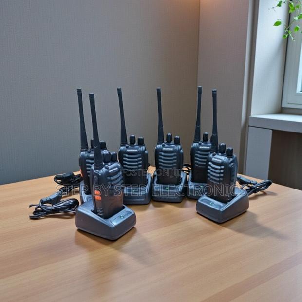 Inbuilt Rechargeable Battery Baofeng Bf-888s Walkie Talkie - 6 Pieces