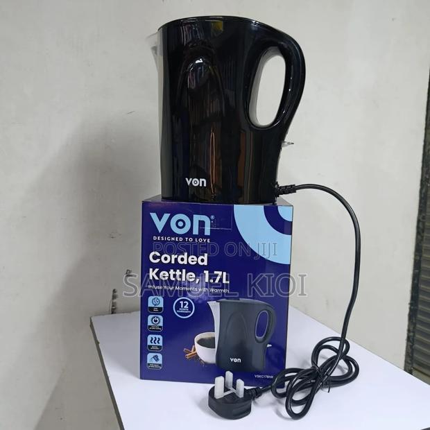 1.7 Litres Upright Corded Kettle - main view