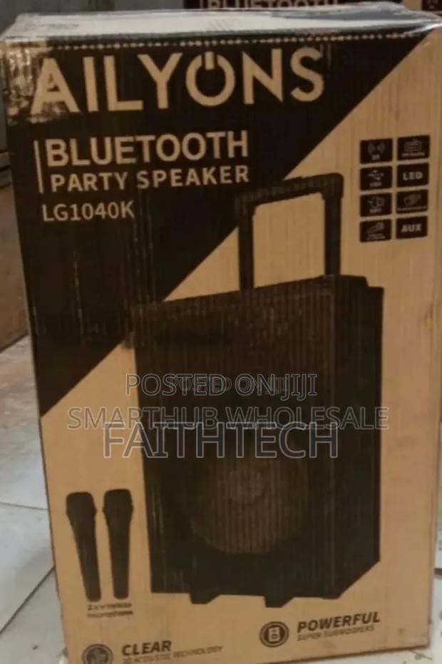 Ailyons Portable Speaker 10inches