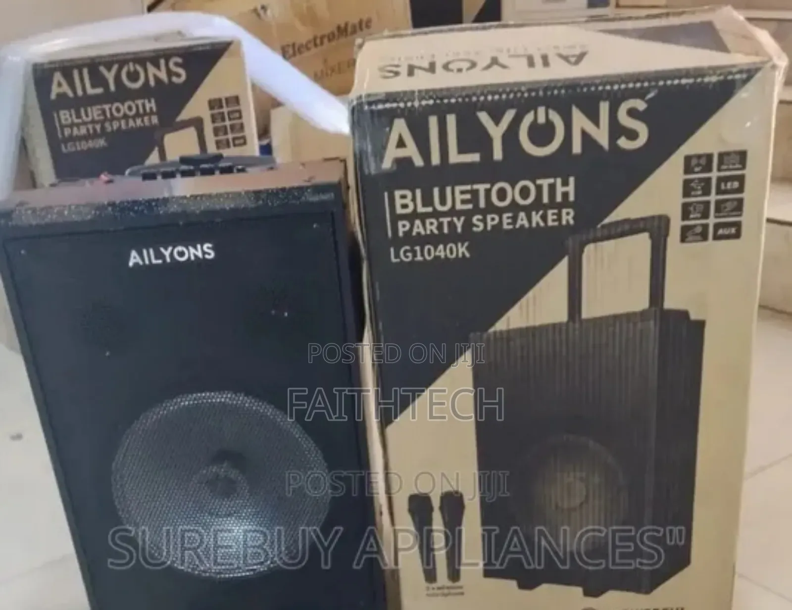 Ailyons Portable Speaker 10inches