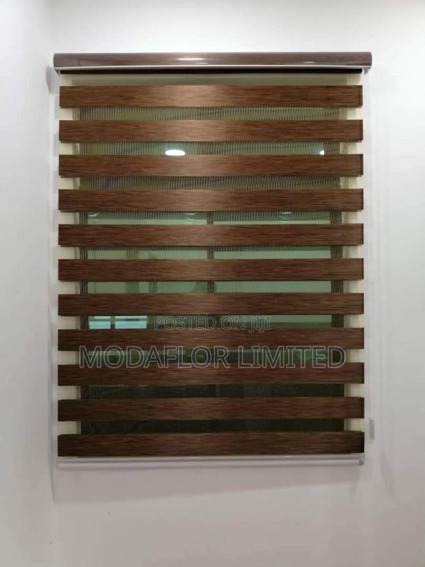 Zebra Roller Blinds – Elegant Day-to-Night Solution - main view