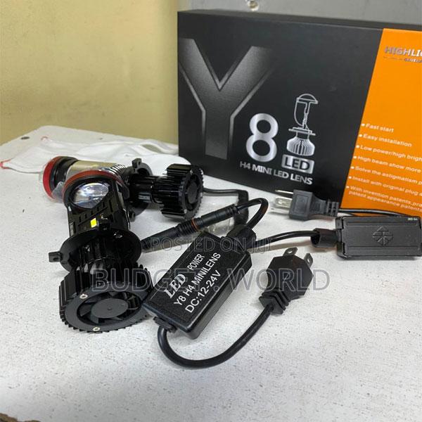 H4 Y8 Universal Led Projector – Powerful White Light - main view