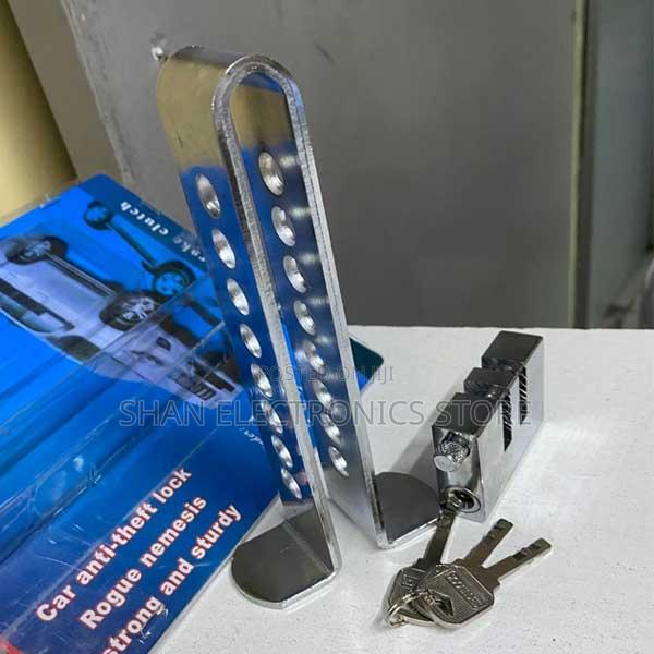 Universal Car Brake Pedal Lock Anti-Theft Stainless Steel Security