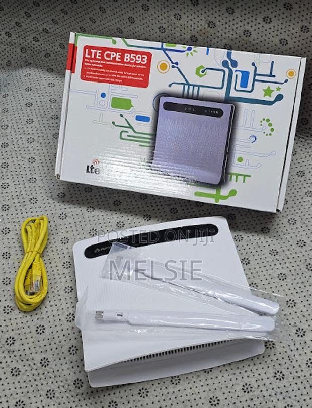 Huawei B593 Lte 4g Wifi Router Delivering S Speeds Up to 300 MBPS