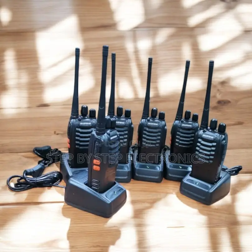 High Quality Material Baofeng Bf-888s Walkie Talkie Radio Calls- 6 PCS