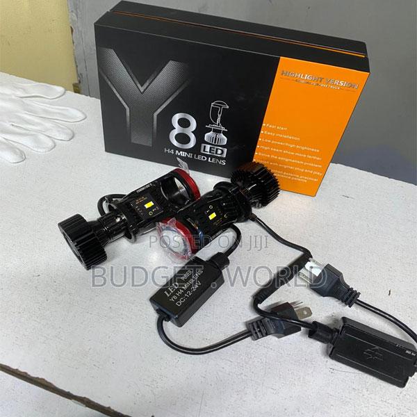 Super Bright H4 Y8 Mini Led Projector – Universal Fit